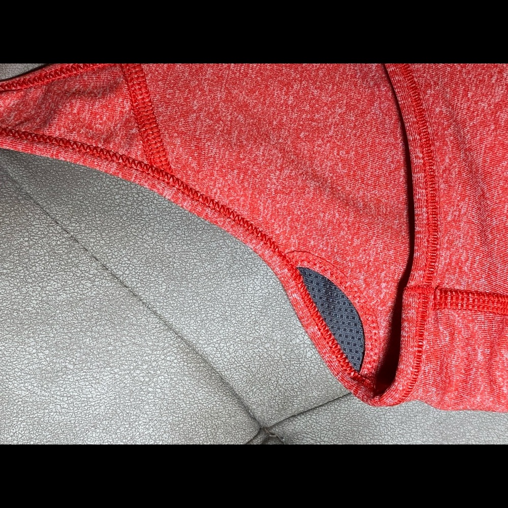 Nike Red Coral Spandex Sports Bra - Picture 3 of 6